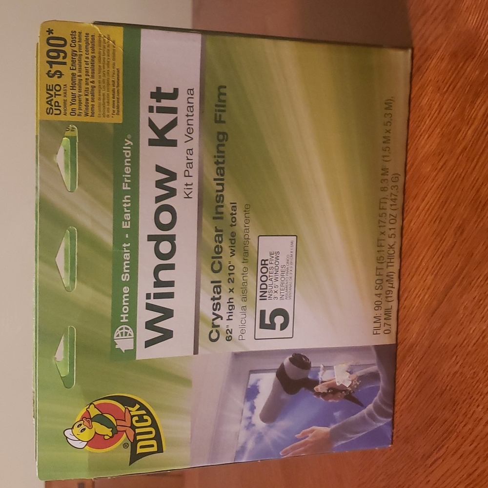 Crystal Clear Insulating Window Kit